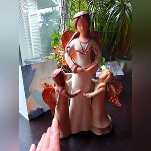 2003 Gentle Souls ceramic Angel figures